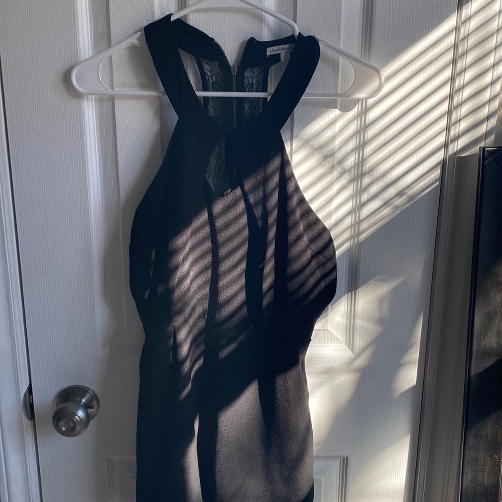 Charlotte Russe Black Romper